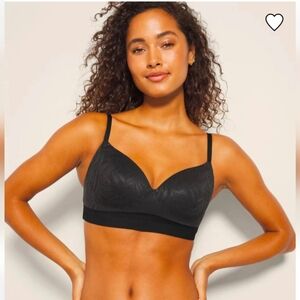 *NWT* Soma Black Patterned Bra